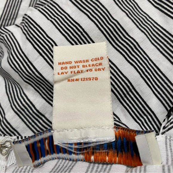 - A. Calin By Flying Tomato woman jumpsuit striped black and white size S - Picture 11 of 11